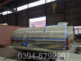 12吨天然气真空热水锅炉